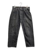 LEVI'Sリーバイス）の古着「先染めブラックデニムパンツ」｜ブラック