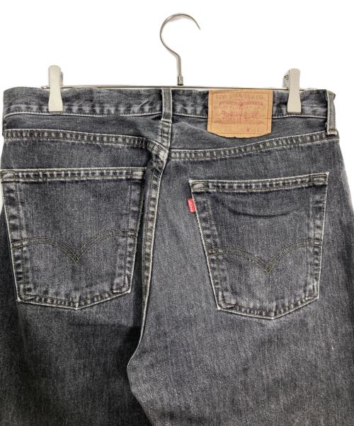 LEVI'S（リーバイス）LEVI'S (リーバイス) 先染めブラックデニムパンツ ブラック サイズ:33/32の古着・服飾アイテム