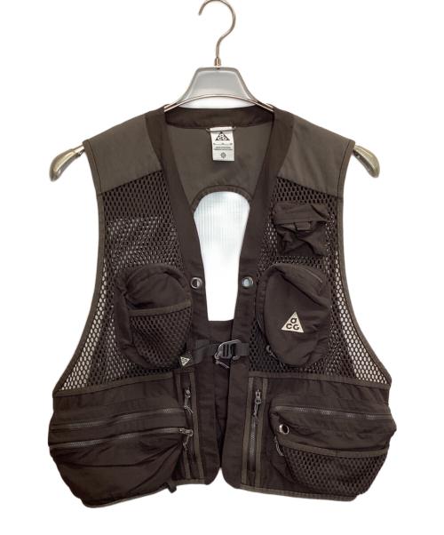 NIKE ACG（ナイキエーシージー）NIKE ACG (ナイキエーシージー) BUTTLES VEST ブラウン サイズ:XLの古着・服飾アイテム