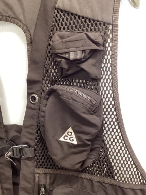 NIKE ACG（ナイキエーシージー）NIKE ACG (ナイキエーシージー) BUTTLES VEST ブラウン サイズ:XLの古着・服飾アイテム