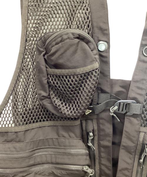 NIKE ACG（ナイキエーシージー）NIKE ACG (ナイキエーシージー) BUTTLES VEST ブラウン サイズ:XLの古着・服飾アイテム