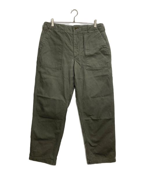 Engineered Garments（エンジニアド ガーメンツ）Engineered Garments (エンジニアド ガーメンツ) ベイカーパンツ オリーブ サイズ:Mの古着・服飾アイテム