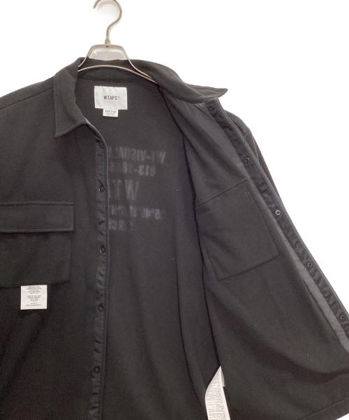 WTAPS（ダブルタップス）WTAPS (ダブルタップス) OBJ / LS / POLY. FLEECE フリースシャツ ブラック サイズ:02の古着・服飾アイテム
