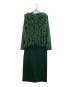 AMERI（アメリ）の古着「I LINE TULLE VEST SET DRESS」｜グリーン