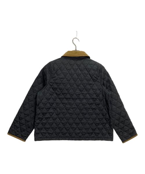 Barbour（バブアー）Barbour (バブアー) Icons クロップドリデスデイル キルティングジャケット ブラック サイズ:10 未使用品の古着・服飾アイテム