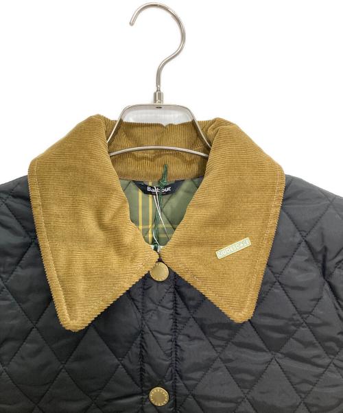 Barbour（バブアー）Barbour (バブアー) Icons クロップドリデスデイル キルティングジャケット ブラック サイズ:10 未使用品の古着・服飾アイテム