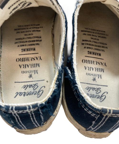 Maison MIHARA YASUHIRO（メゾン ミハラ ヤスヒロ）Maison MIHARA YASUHIRO (メゾン ミハラ ヤスヒロ) ローカットスニーカー ブラック サイズ:25.5の古着・服飾アイテム