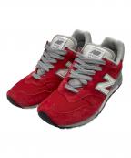 NEW BALANCEニューバランス）の古着「ローカットスニーカー」｜レッド