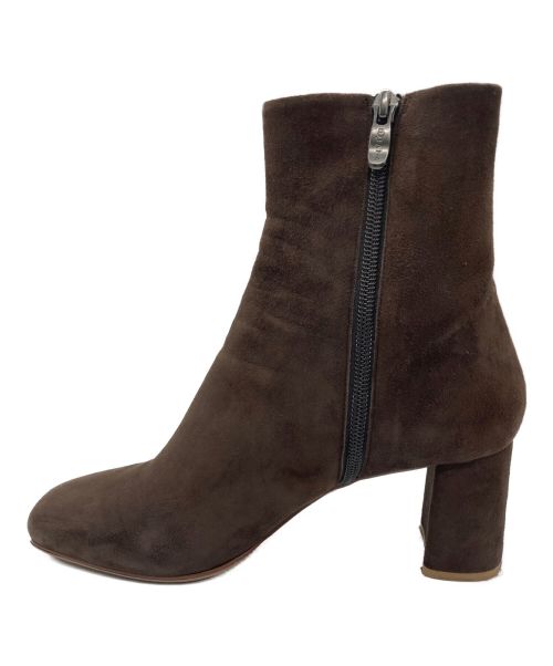 DIANA（ダイアナ）DIANA (ダイアナ) ショートブーツ ブラウン サイズ:23.5cmの古着・服飾アイテム