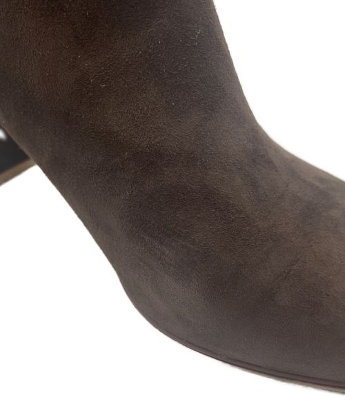 DIANA（ダイアナ）DIANA (ダイアナ) ショートブーツ ブラウン サイズ:23.5cmの古着・服飾アイテム