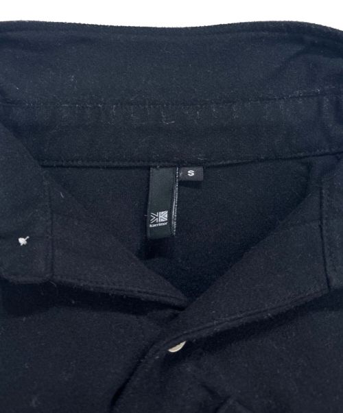 Karrimor（カリマー）Karrimor (カリマー) brushed woven L/S shirts ブラック サイズ:Sの古着・服飾アイテム