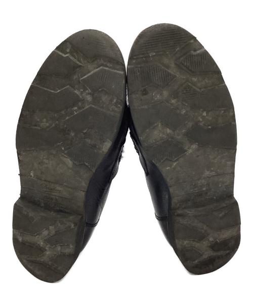 PARABOOT（パラブーツ）PARABOOT (パラブーツ) ラビットファーコインローファー ブラック サイズ:4 1/2の古着・服飾アイテム