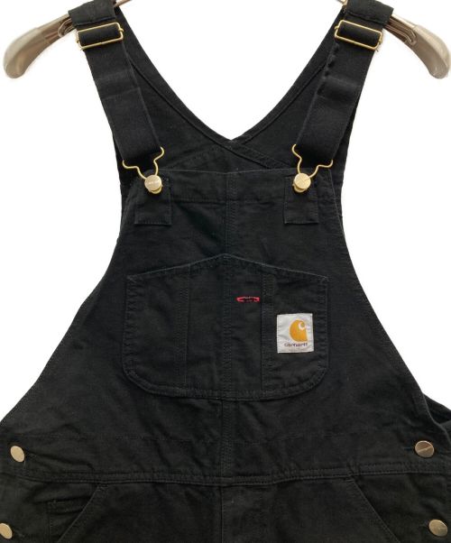 CarHartt（カーハート）CarHartt (カーハート) BIB OVERALL ブラック サイズ:SIZE 30×32の古着・服飾アイテム