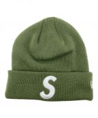 SUPREME×New Eraシュプリーム×ニューエラ）の古着「S Logo Beanie」｜グリーン