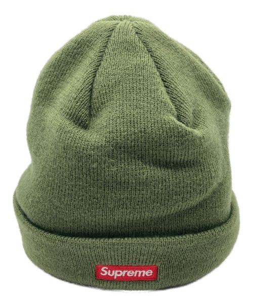 SUPREME（シュプリーム）Supreme (シュプリーム) New Era (ニューエラ) S Logo Beanie グリーンの古着・服飾アイテム