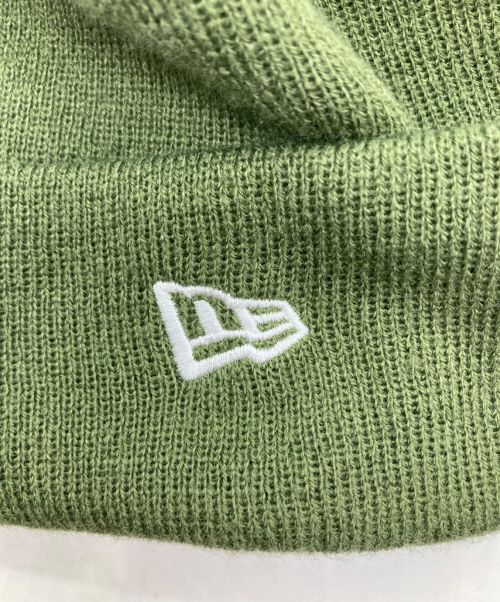 SUPREME（シュプリーム）Supreme (シュプリーム) New Era (ニューエラ) S Logo Beanie グリーンの古着・服飾アイテム