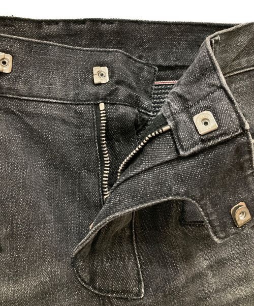 BALMAIN（バルマン）BALMAIN (バルマン) バイカーパンツ ブラック サイズ:27の古着・服飾アイテム