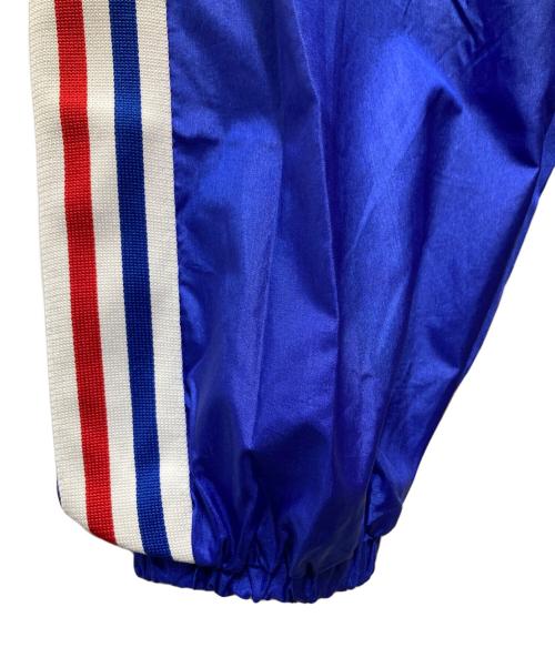 adidas（アディダス）adidas (アディダス) プルオーバーパーカー ブルー サイズ:M-Lの古着・服飾アイテム