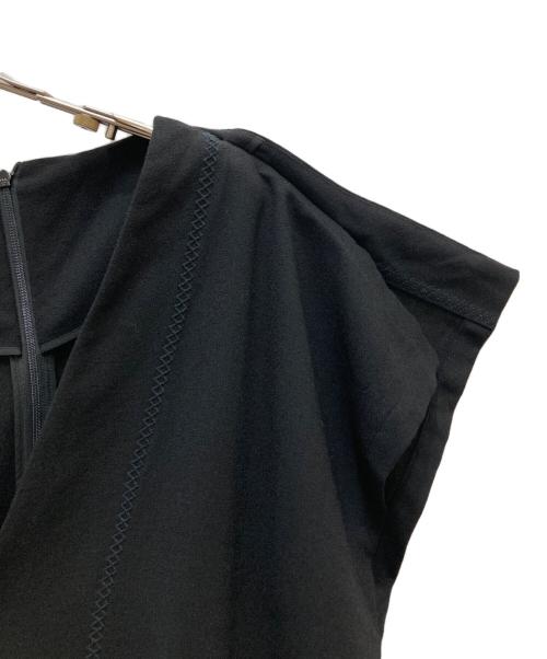 HaaT（ハート）HaaT (ハート イッセイ ミヤケ) オールインワン ブラック サイズ:2の古着・服飾アイテム