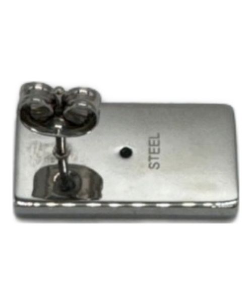 DIESEL（ディーゼル）DIESEL (ディーゼル) プレートロゴピアスの古着・服飾アイテム