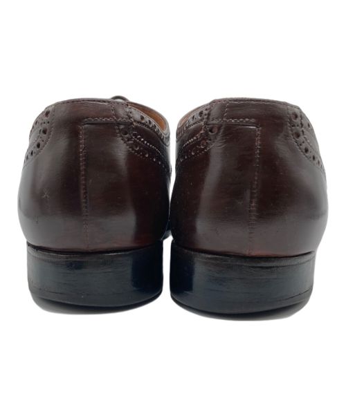 Crockett & Jones（クロケット＆ジョーンズ）Crockett & Jones (クロケット＆ジョーンズ) BARNEYS NEWYORK (バーニーズ・ニューヨーク) 別注ストレートチップシューズ/WEST MINSTER ダークブラウン サイズ:不明の古着・服飾アイテム