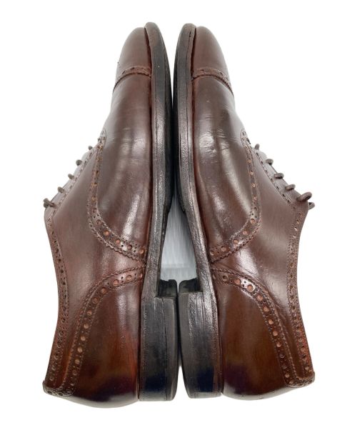 Crockett & Jones（クロケット＆ジョーンズ）Crockett & Jones (クロケット＆ジョーンズ) BARNEYS NEWYORK (バーニーズ・ニューヨーク) 別注ストレートチップシューズ/WEST MINSTER ダークブラウン サイズ:不明の古着・服飾アイテム