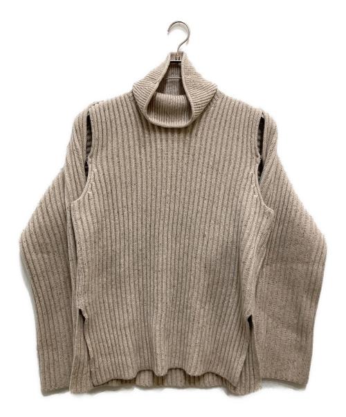 PETER DO（ピーター・ドゥ）PETER DO (ピーター・ドゥ) タートルネックニット ベージュ サイズ:Mの古着・服飾アイテム