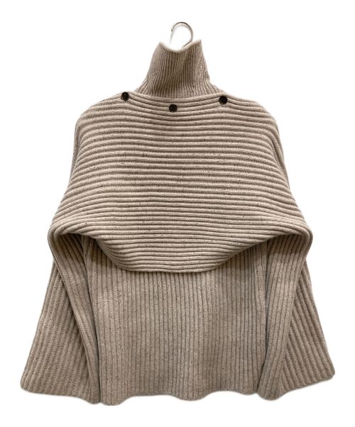 PETER DO（ピーター・ドゥ）PETER DO (ピーター・ドゥ) タートルネックニット ベージュ サイズ:Mの古着・服飾アイテム