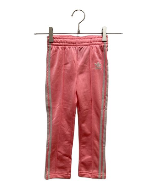 adidas（アディダス）adidas (アディダス) セットアップトラックジャケット ピンク サイズ:100ｃｍの古着・服飾アイテム