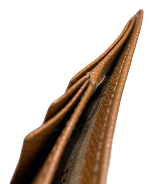 BVLGARI（ブルガリ）BVLGARI (ブルガリ) 2つ折り財布 ブラウンの古着・服飾アイテム