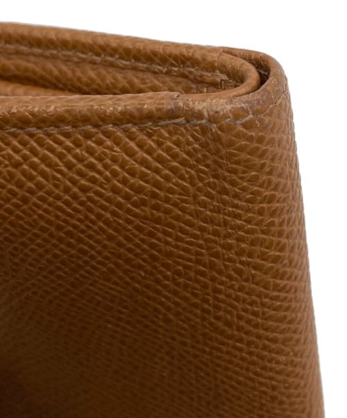 BVLGARI（ブルガリ）BVLGARI (ブルガリ) 2つ折り財布 ブラウンの古着・服飾アイテム