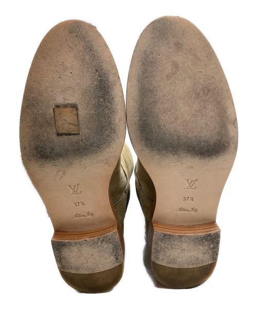 LOUIS VUITTON（ルイ ヴィトン）LOUIS VUITTON (ルイ ヴィトン) エンジニアブーツ カーキ サイズ:SIZE 37 1/2の古着・服飾アイテム