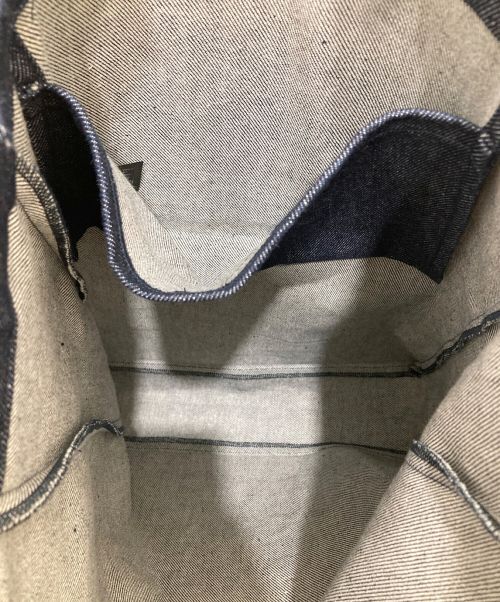A.P.C.（アーペーセー）A.P.C. (アーペーセー) デニムトートバッグ TOTE LOU BLONDIE インディゴの古着・服飾アイテム
