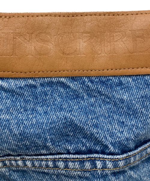 INSCRIRE（アンスクリア）INSCRIRE (アンスクリア) リメイク加工デニムパンツ インディゴ サイズ:36の古着・服飾アイテム