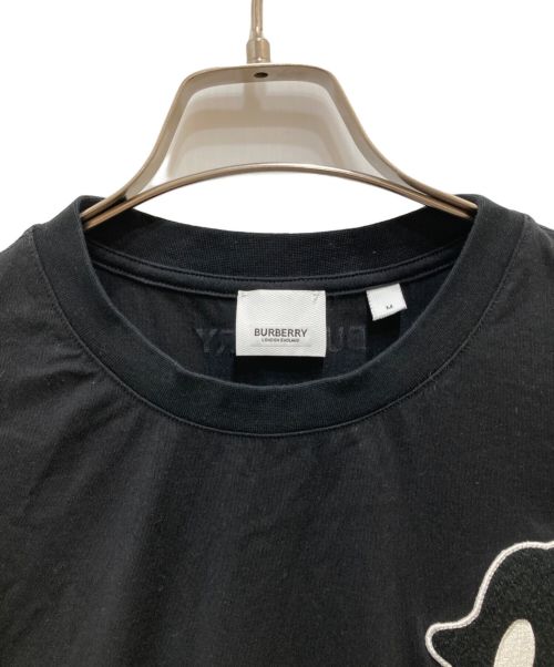 BURBERRY LONDON（バーバリーロンドン）BURBERRY LONDON (バーバリーロンドン) モンスターグラフィックTシャツ ブラック サイズ:Mの古着・服飾アイテム