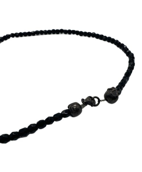 JAM HOME MADE（ジャムホームメイド）JAM HOME MADE (ジャムホームメイド) スカル×ビーズ2連ブレスレットの古着・服飾アイテム