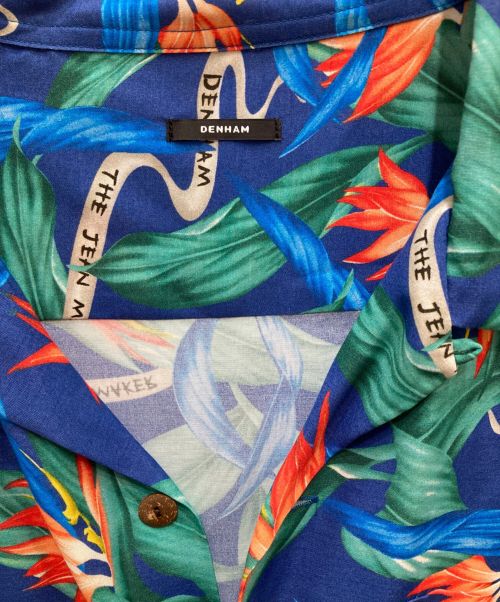 Denham（デンハム）Denham (デンハム) アロハシャツ ブルー サイズ:XLの古着・服飾アイテム