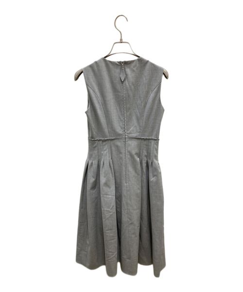 FOXEY NEWYORK（フォクシーニューヨーク）FOXEY NEWYORK (フォクシーニューヨーク) タキシードコルティ ライトグレー サイズ:M (38)の古着・服飾アイテム