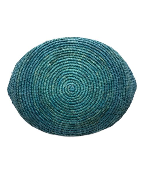 Sans-Arcidet（サン・アルシデ）Sans-Arcidet (サン・アルシデ) カゴバッグ グリーンの古着・服飾アイテム