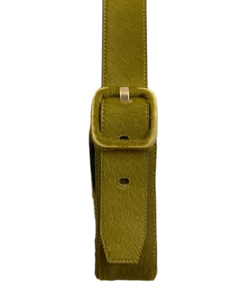 TORY BURCH（トリーバーチ）TORY BURCH (トリーバーチ) ハラコレザーワンショルダーバッグ オリーブの古着・服飾アイテム