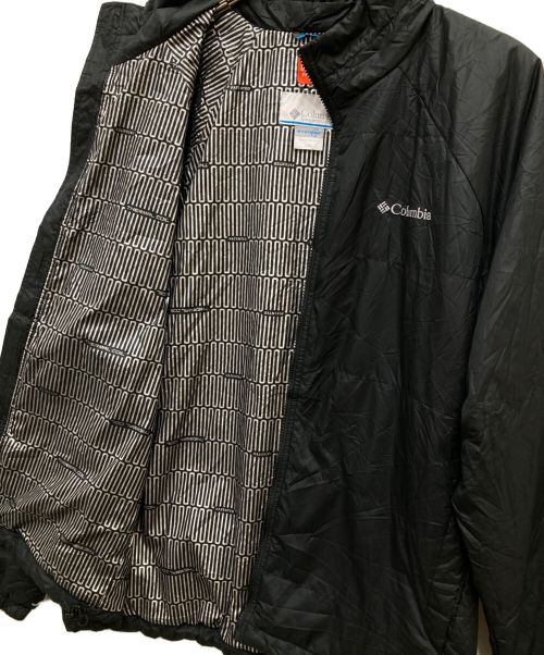 Columbia（コロンビア）Columbia (コロンビア) Puffect Hooded JKT/パフェクト フーデッド ジャケット ブラック サイズ:XXLの古着・服飾アイテム