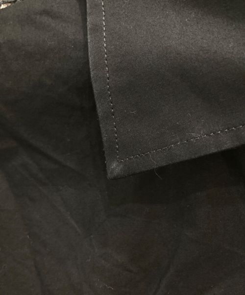 RAF SIMONS（ラフシモンズ）RAF SIMONS (ラフシモンズ) Classic shirt with net insert/クラシックｼｬﾂウィズネットインサート ブラック サイズ:46の古着・服飾アイテム