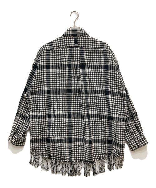ROTOL（ロトル）ROTOL (ロトル) ビッグチェックシャツ ブラック サイズ:2の古着・服飾アイテム