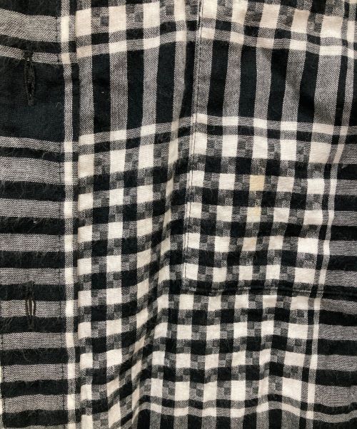 ROTOL（ロトル）ROTOL (ロトル) ビッグチェックシャツ ブラック サイズ:2の古着・服飾アイテム
