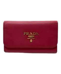 中古・古着通販】PRADA (プラダ) 4連キーケース ブラック｜ブランド