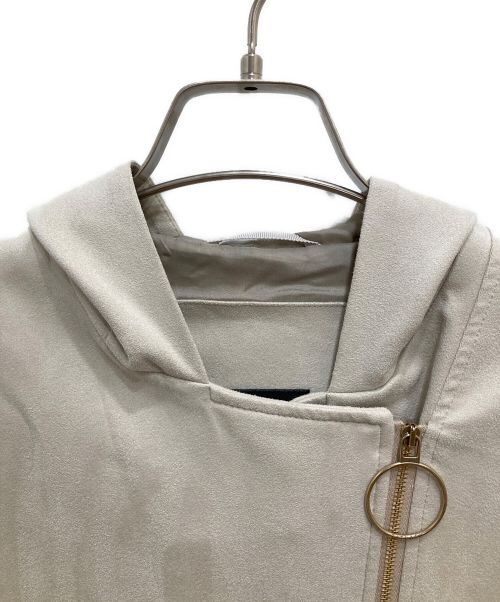 TATRAS（タトラス）TATRAS (タトラス) スエード フードジャケット ベージュ サイズ:160/84Aの古着・服飾アイテム
