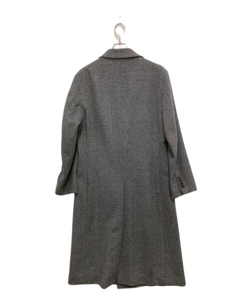 GARNIER（ガルニエ）Garnier (ガルニエ) メルトンダブルチェスターコート グレー サイズ:Mの古着・服飾アイテム