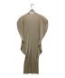 PLEATS PLEASE (プリーツプリーズ) ノースリーブプリーツワンピース ベージュ サイズ:L：22000円