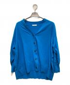 JOURNAL STANDARDジャーナルスタンダード）の古着「アイスコットンワイドVカーディガン」｜ブルー