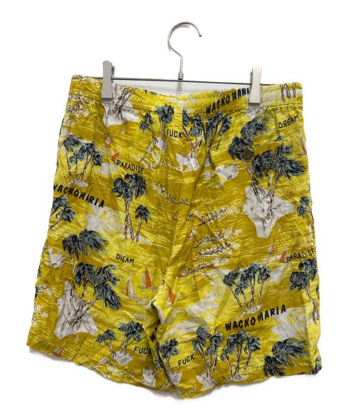 WACKO MARIA（ワコマリア）WACKO MARIA (ワコマリア) MINEDENIM (マインデニム) ハワイアンショーツ イエロー サイズ:Mの古着・服飾アイテム